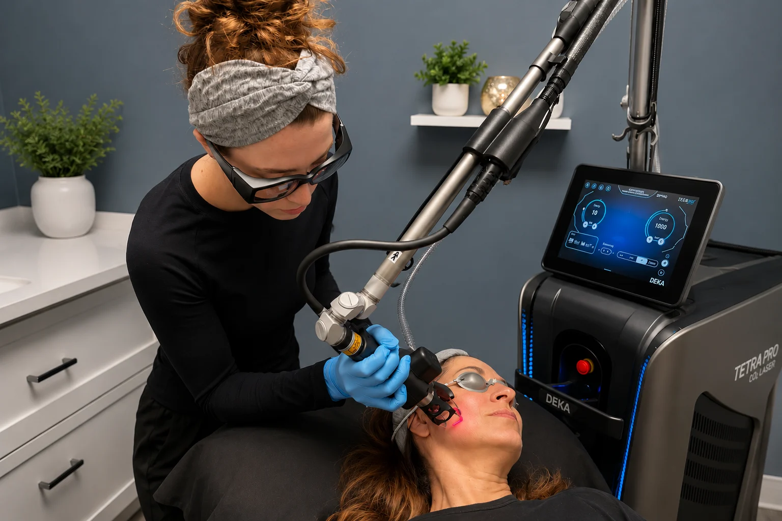 CoolPeel Tetra PRO laser treatment at Revive Wellness & Beauty in Powell, Ohio